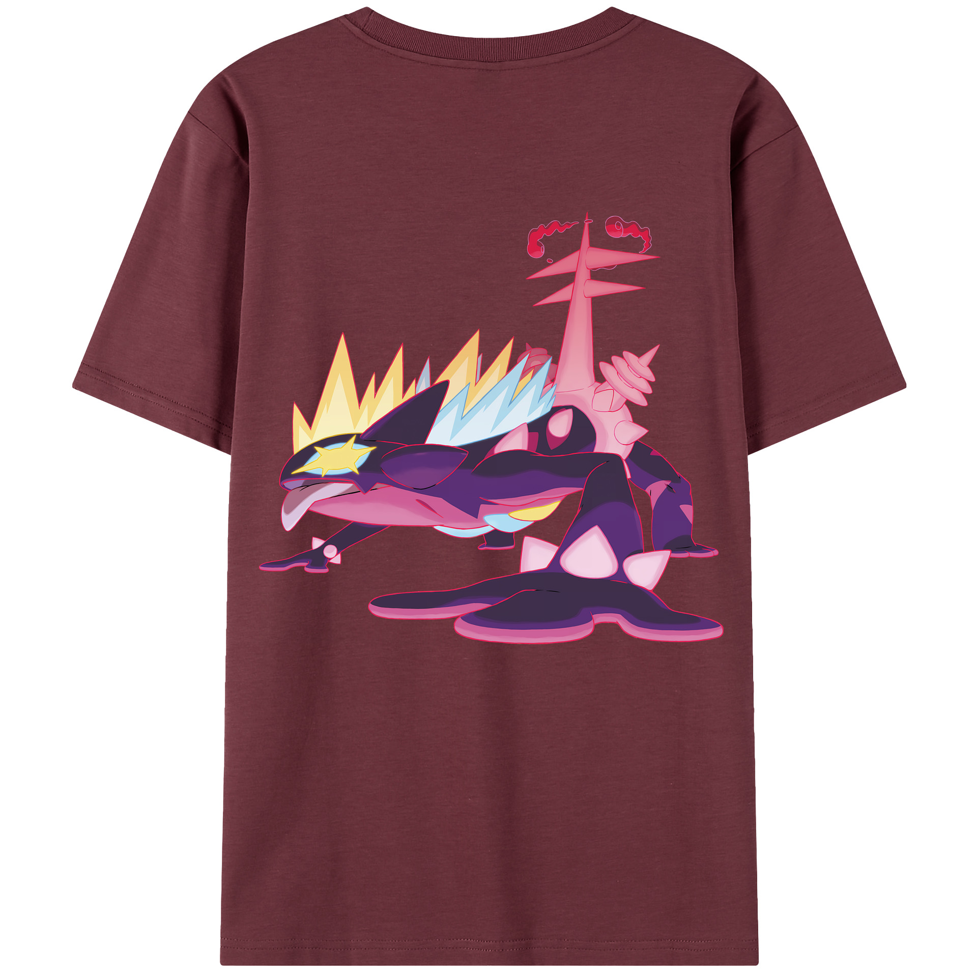 （画像用） ポケットモンスター Pokémon 綿100％半袖Tシャツ（背面プリント）